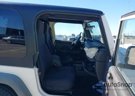 2005 Jeep Wrangler X z USA, uszkodzony, nr VIN 1J4FA39S95P338440